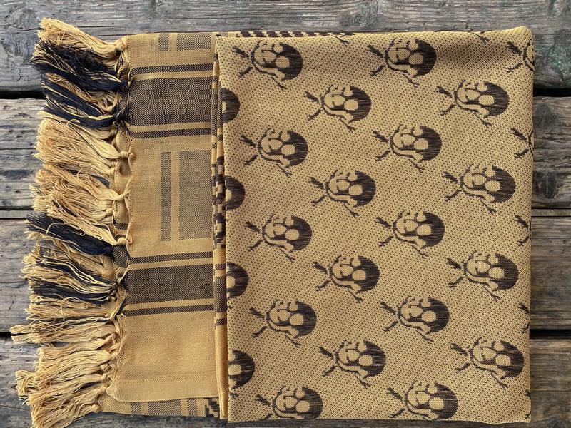 Military Camouflage Tassel Scarf - Outdoor Arab Shawl, Headscarf for Spring & Summer