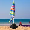 Beach Umbrella Base Four-sided Design Refillable Sandbag Large Capacity Sand-filled Sunshade Base Adjustable Beach Umbrella Stand