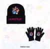 Set Cappello a Maglia e Guanti da Ragazza Cacciatrice di Demoni K-Pop - Accessorio di Moda Caldo per Adolescenti