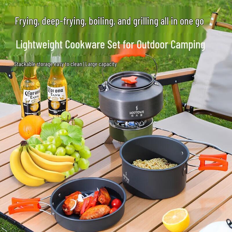 Portable Outdoor Camping Cookware Set
