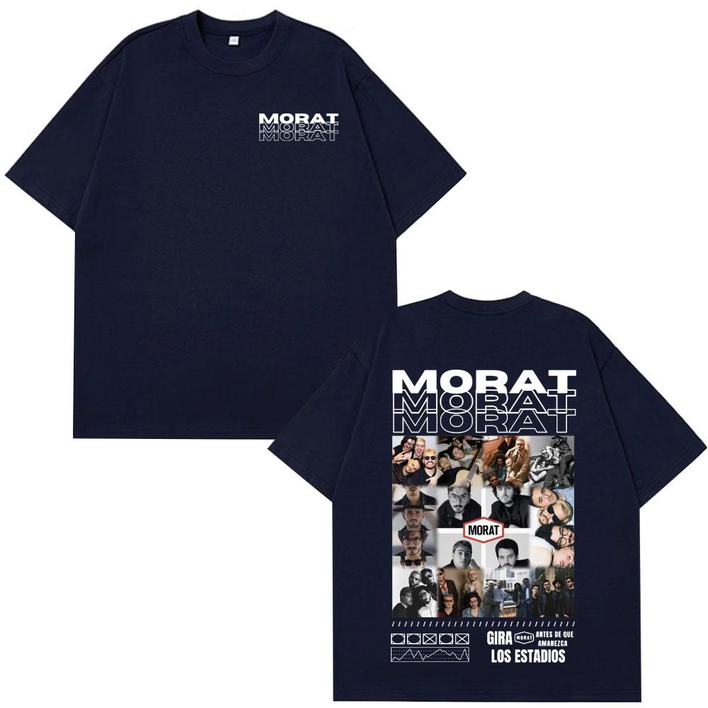 Morat Band Doublesided Prin Tshirts Men Women Fashion Hip Hop Tshirt Casual Cotton Oversized Short Sleeve T Shirts Streetwear
