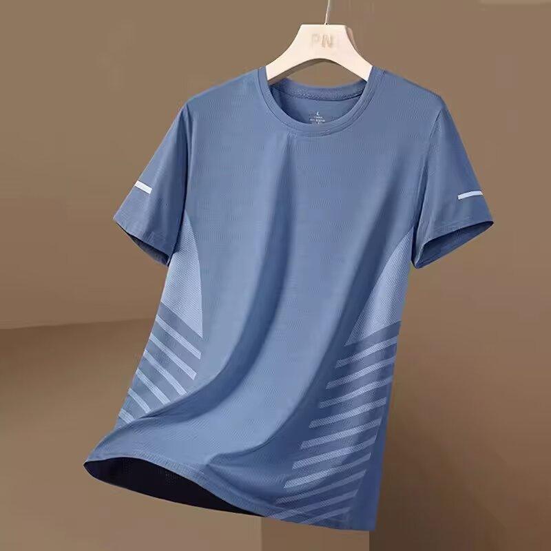Short Sleeve T-Shirt Men'S Summer Loose Ins Trend Brand Men'S Hong Kong Style Ins Top Boys' Clothes Half Sleeve T-Shirt Men'S