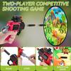 Dinosaur Dart Board Toys for Kids Sticky Balls Indoor Outdoor Games Dinosaur Birthday Party Supplies Stocking Stuffers for Boys