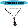 Lightweight Zinc Alloy and Wood Pendant Necklace Featuring Adjustable Chain for Sensitive Skin and Fashion Versatility