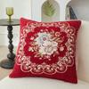 Large Flower Pillow with Core Car Gift Pillow Lumbar Cushion