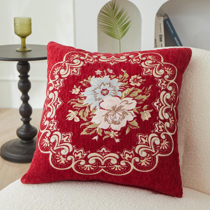 Large Flower Pillow with Core Car Gift Pillow Lumbar Cushion