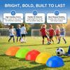 5PCS Half Dome Training Cones Bowl Shaped Agility Discs Reusable Field Markers  Soccer Training