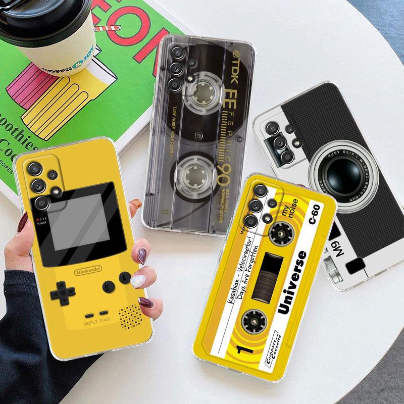 Cassette Tapes Circuit Board Games-Bays Phone Case For Samsung A56 A57 A37 A55 A54 A36 A35 A26 A25 A16 A17 A07 A52 A34 A73 Cover