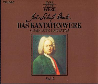 CD JOHANN SEBASTIAN BACH  Das Kantatenwerk  Complete Cantata 835029 TELDEC Telefun 1985 Germany Classical Used