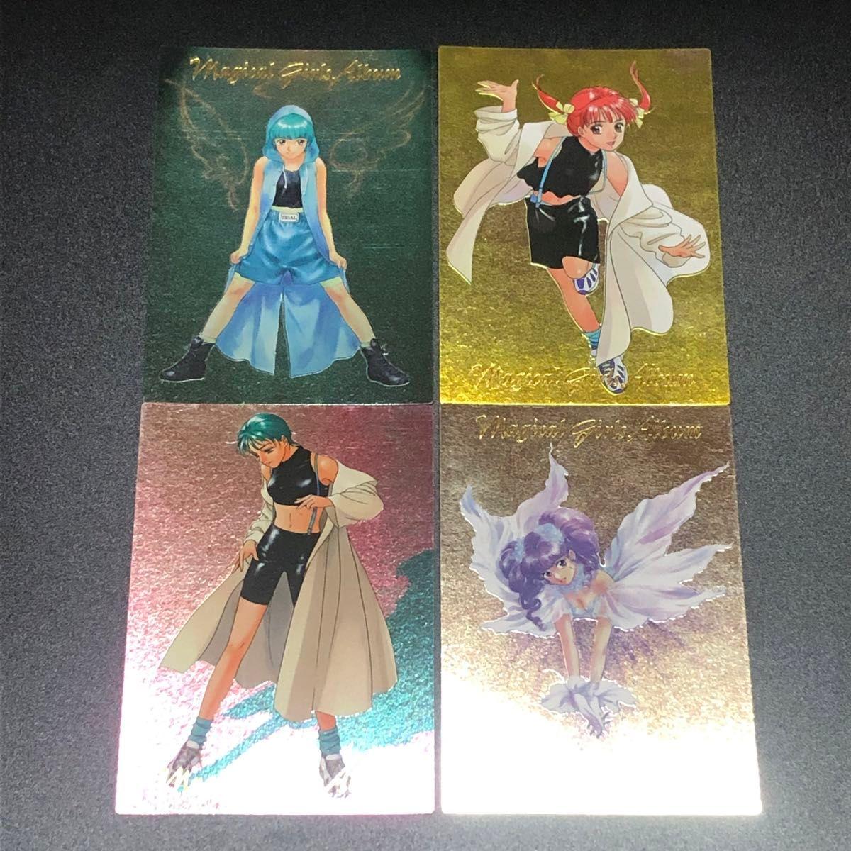 Used Comp Carddas Masters Magical Girls Album Retro Kira Rare Card Set Creamy Mami Back then Magical Girl Summary