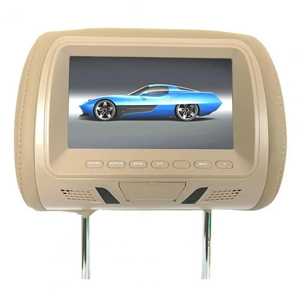 7Inch Touch Screen Car Headrest Monitor MP5 Player Pillow Monitor Car Video Players