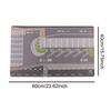 1:64 Parking Lot Mat Diorama Mouse Pad Car Scene Mat Mini Diecast Garage Model Building for Diecast Car Model Vehicle Scene Toy