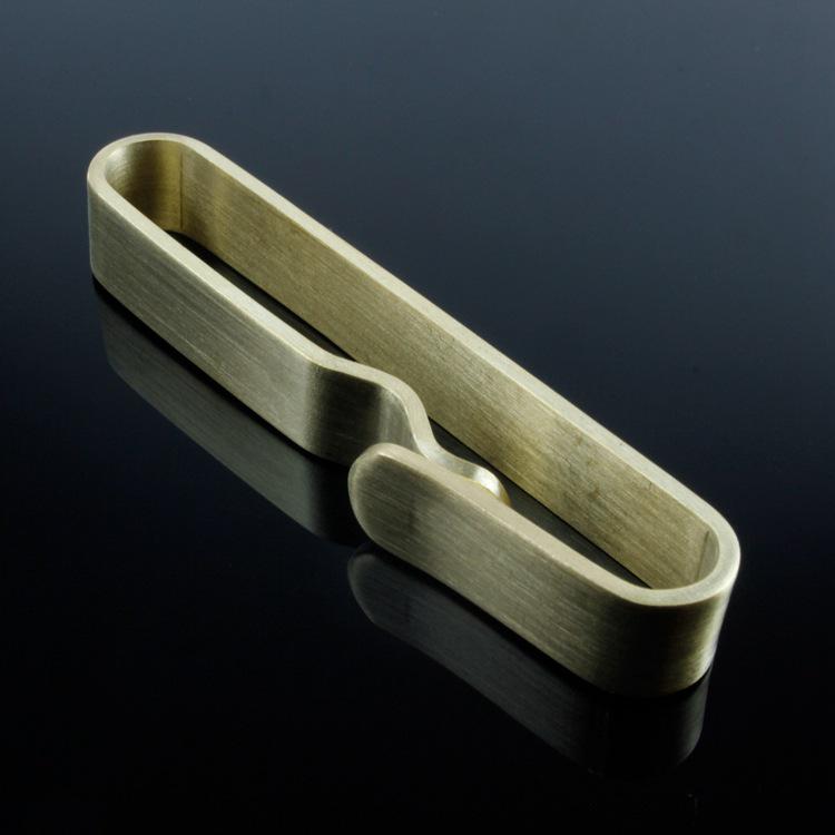 Vintage Handmade Stainless Steel Keychain Belt Loop Sports Pants Pendant Men's Nostalgic Keyring