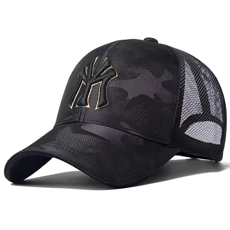 Casual Camouflage Baseball Cap With Adjustable Fit For Spring And Autumn Men