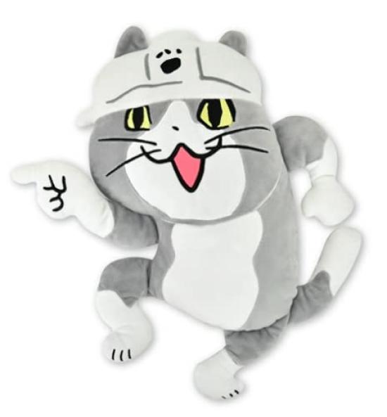 

Fukuya Co., Ltd. Работающий Кот Плюшевая Подушка