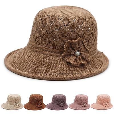 Summer Hat Women's New Breathable Cool Hat Sun Protection and Sunshade Hat Fisherman Basin Hat