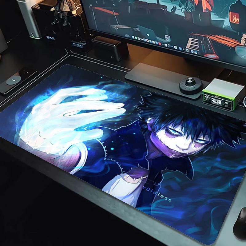 Touya Dabi Mouse Pad Large Gaming Table Cushion Nonslip Laptop Tablet Big Mousepad Xxl Mat Mini Pc Playmat With Lock Edge