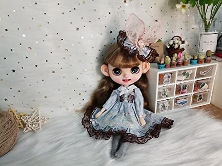 Blythe Obitsu Universal Doll Clothes Pink Rabbit Ears Costume, 24, Licca-chan, Azone, Dress,