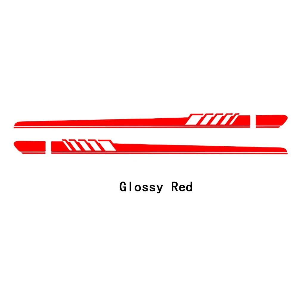 Car Door Side Skirt Stripe Sticker Decal For Mercedes Benz GLE GLK ML Class AMG W164 W166 GLE350 GLE400 GLK350 ML350 Accessories