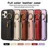 Ring Zipper Wallet Multi Card Flip Leather Case for iPhone 15 14 13 12 11 Pro Max XS MAX XR for Samsung S24 S23 S22 S21 S20 Ultra Plus A14 A13 A53 A54