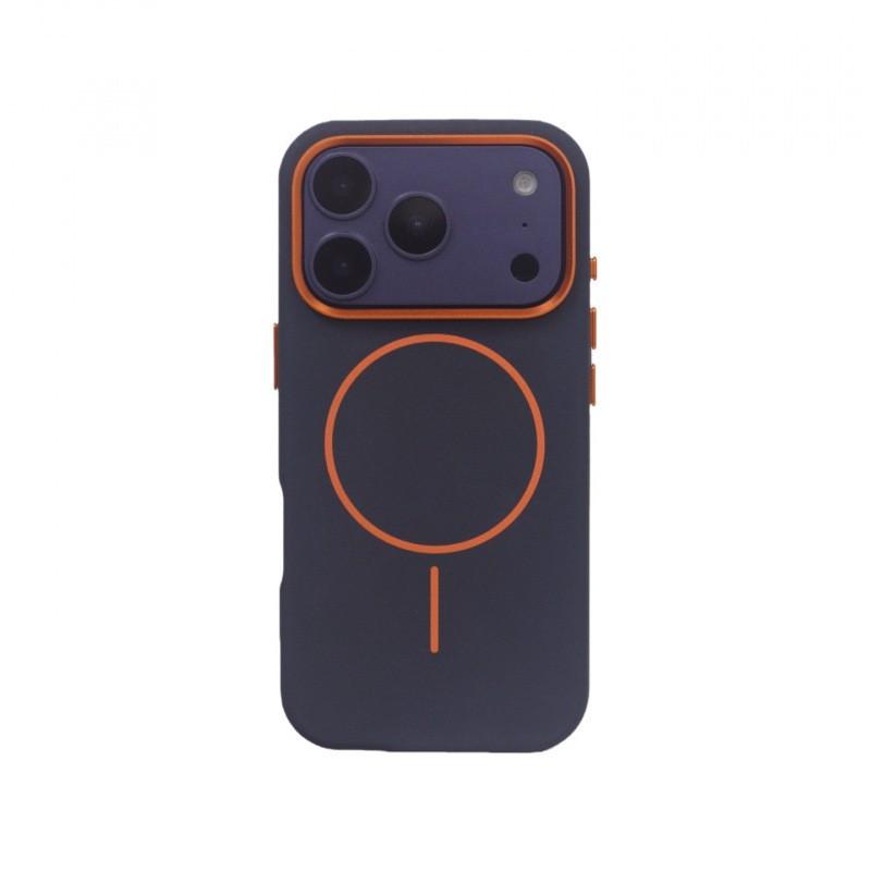 Magnetyczne Skórzane Etui na Telefon iPhone 18 Pro Max 17 16 15 14 13 Odporne na Wstrząsy Pokrowiec Ochronny na Obiektyw
