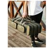 Hard Steel Fishing Rod bag Adjustable 2 3 4 Layer Tier Oxford Gear case with reel line Carrier for Travel Outdoor Organizer260319