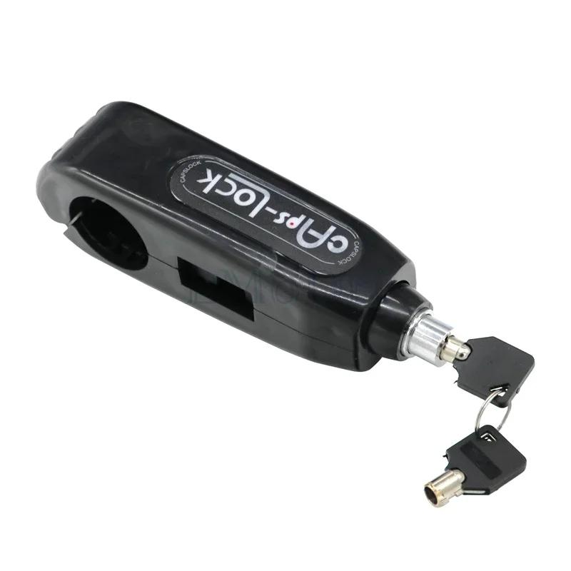 Universal Motorcycle Lock Scooter Handlebar Safety Lock Brake Throttle Grip Anti Theft Protection Security Locks