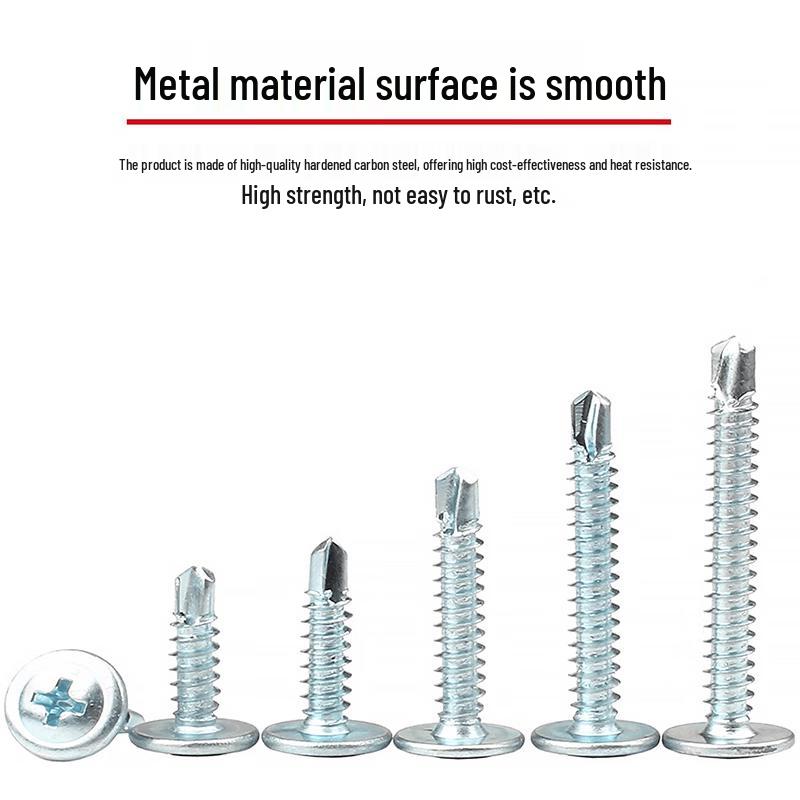 GUWANJI Cross Recess Wafer Head Self-Drilling Screws