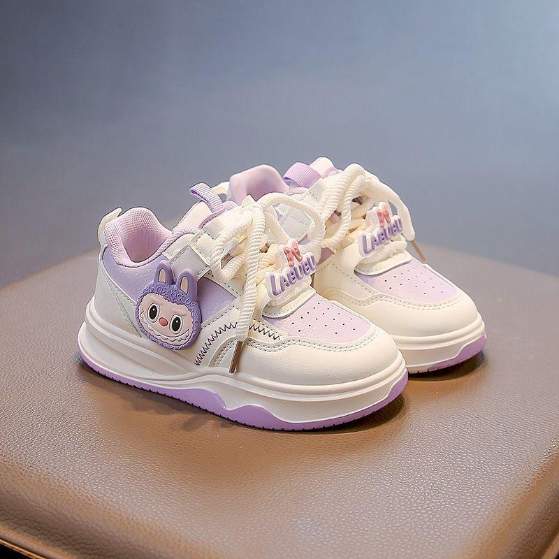 Fashionable Casual Shoes for Girls, Spring and Autumn Children's Sports Shoes, and Cute Board Shoes for Boys