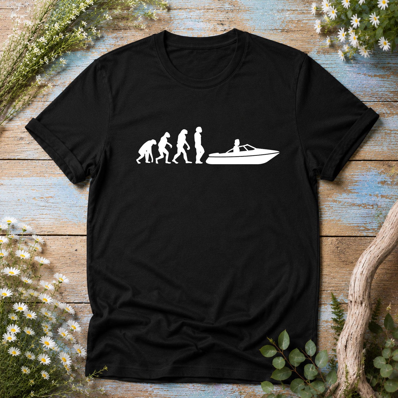 Boat license gift | Funny boat T-shirt for captain | Motorboat gift ideas - Premium T-shirt S