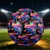 1pc Colorful Axolotl Size 5 Soccer Ball Professional Match Training Football Indoor &Outdoor Sports Ball Lightweight Durable c65122