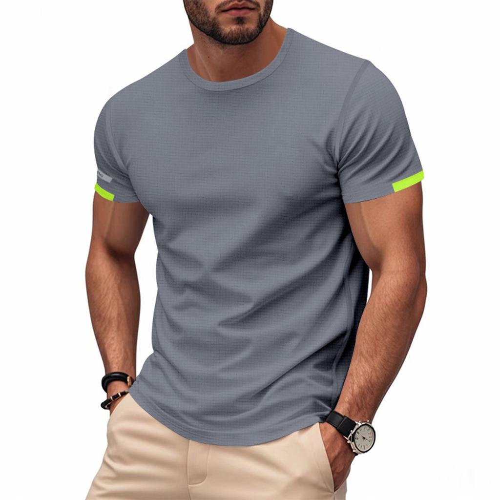 Top da uomo casual a maniche corte largo casual alla moda per le vacanze