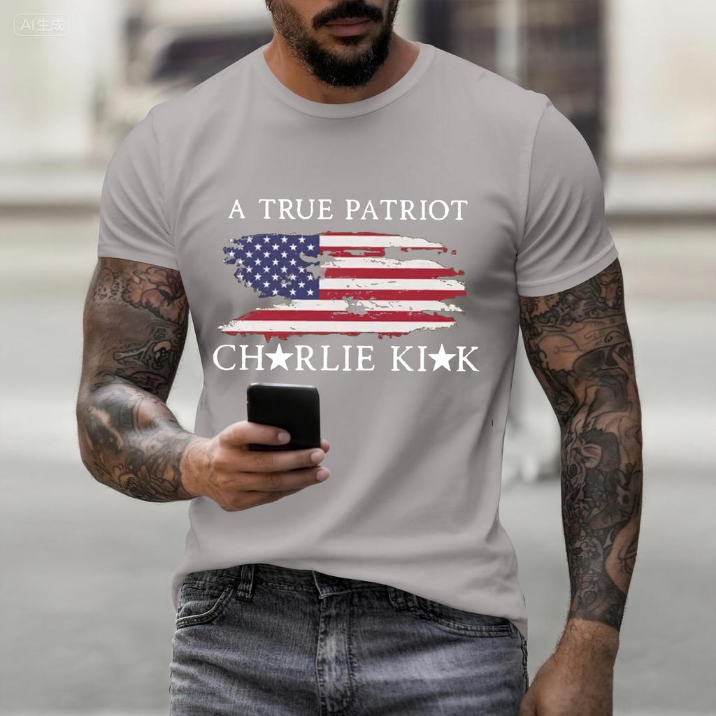 Fashion Round Neck Raglan Short Sleeve Workwear Printed Tops Ladies Summer Tops