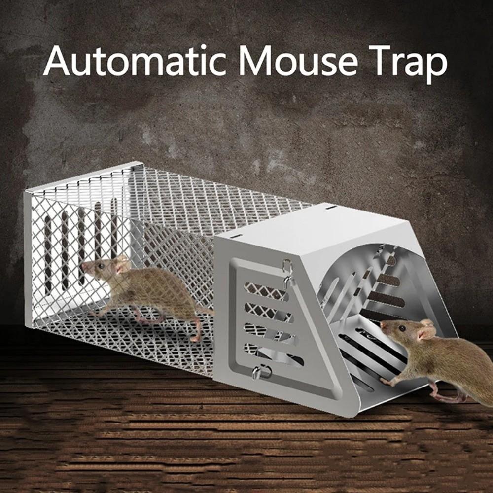 Harmless High Efficiency Mousetrap Safe Rat Catching Artifact Continuous Cycle Mouse Trap Outdoor