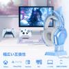Wantek V10 Gaming Cat Ear Wired Gaming Headset with 50mm Unidirectional Noise Cancelling Ear Lightweight for Switch Headset, Headphones, Mic, USB,