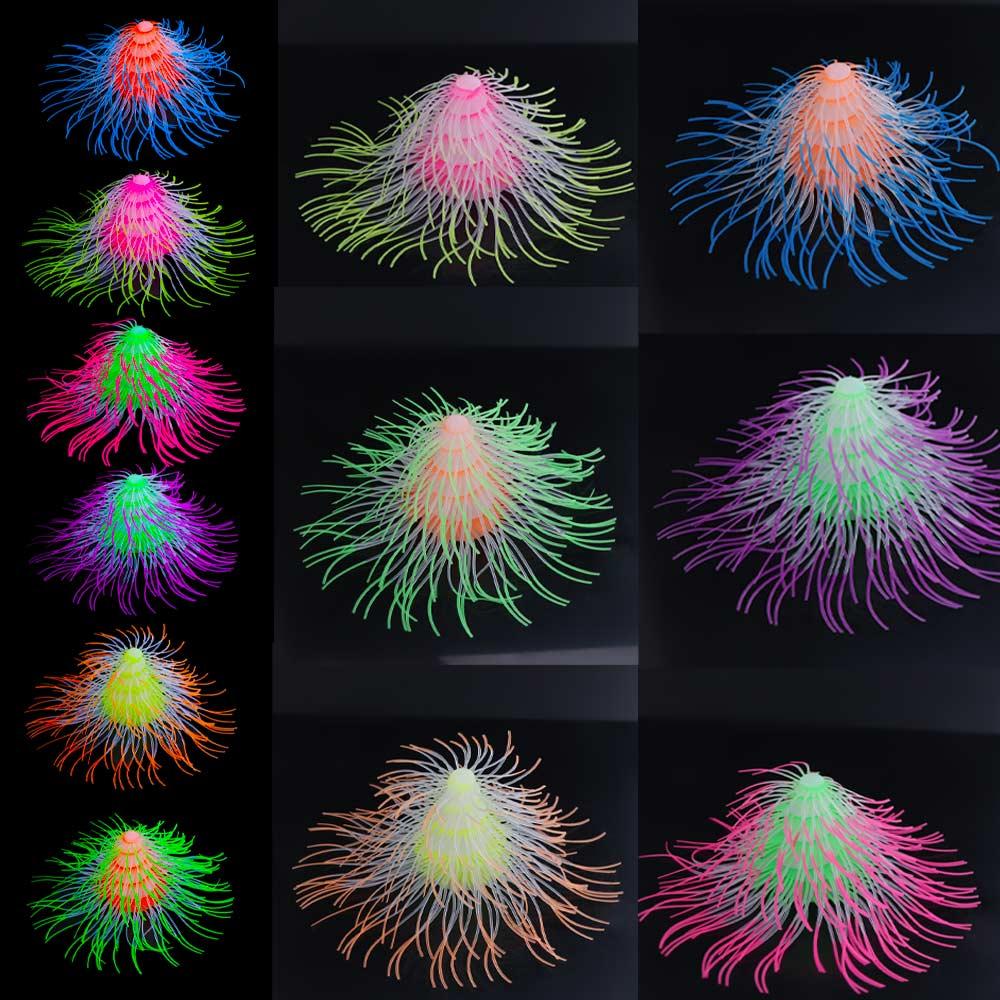 Silicone Simulation Coral Colorful Christmas Tree Coral Craft Aquarium Landscaping  Fish Play