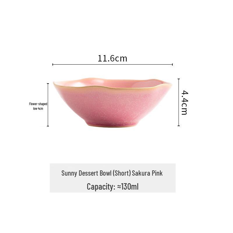 DeRuiEn Japanese Style Ceramic Bowls 2-Pack