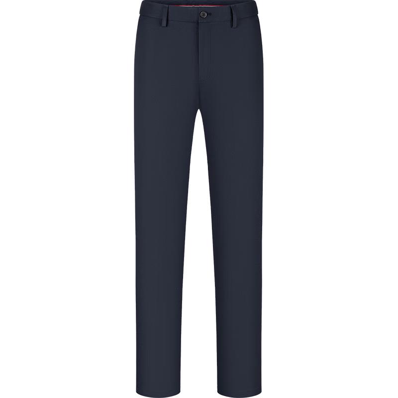 

SEVEN Men s Rhino Pleat Anti-Wrinkle Straight-Fit Casual Trousers 30