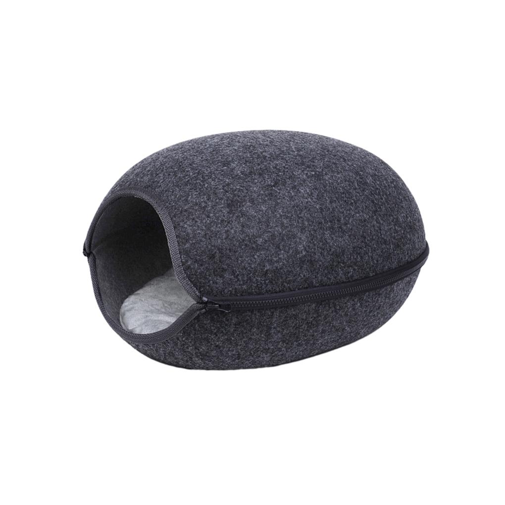 Provide Cat Stylish And Comfortable Cat Kitten House Cat Kitten House With Cushion Felt Cat Bed Cave