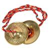 Indian Traditional Brass Handmade Percussion Music Manjeera Pack Of 1 Pair CN1568
