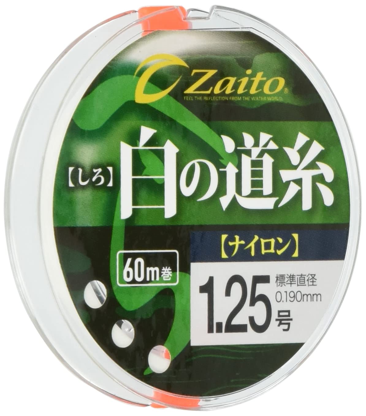 

OWNER Nylon Line Zite White Road Thread for Spatula 60m White (Owner) No. 1.25