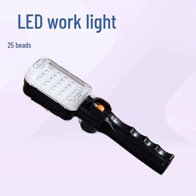 Rechargeable LED Work Light with Magnet for Outdoor Repair & Emergency - Super Bright, Strong Light, Portable with Cord