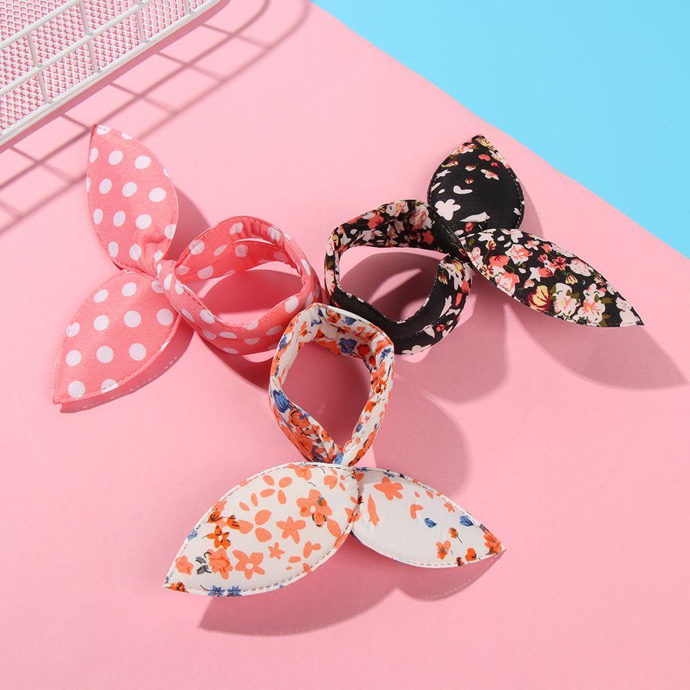 Hairstyle Ponytail Bun Cute Foam Bun Curler Curler Twist Maker Hair Styling Tools Rabbit Ears