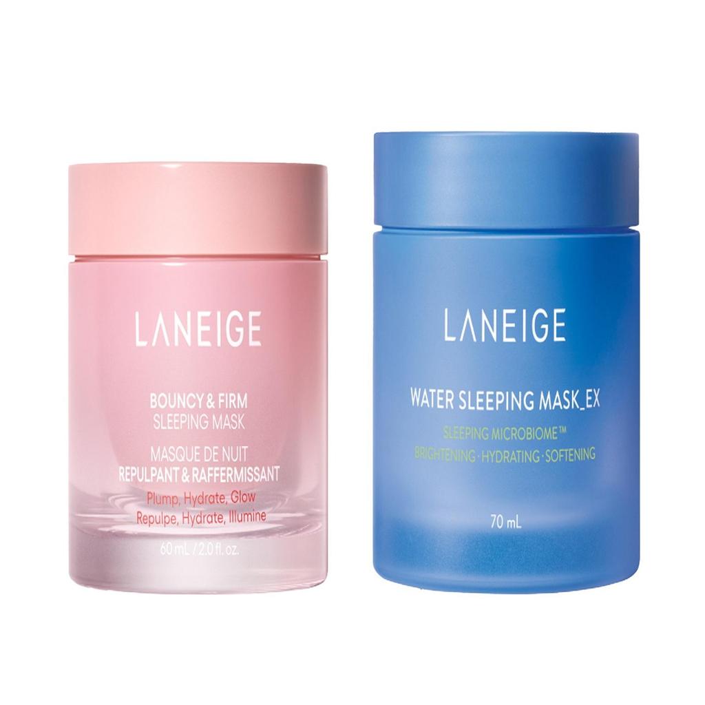 LANEIGE Bouncy & Firm Sleeping Mask & Water Sleeping Mask Set