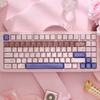 KeyByeLab Cute Cat Keycap Set PBT+PC Custom Personalized Keyboard Cap Cherry Profile KeyCap for Mechanical Keyboard Accessories