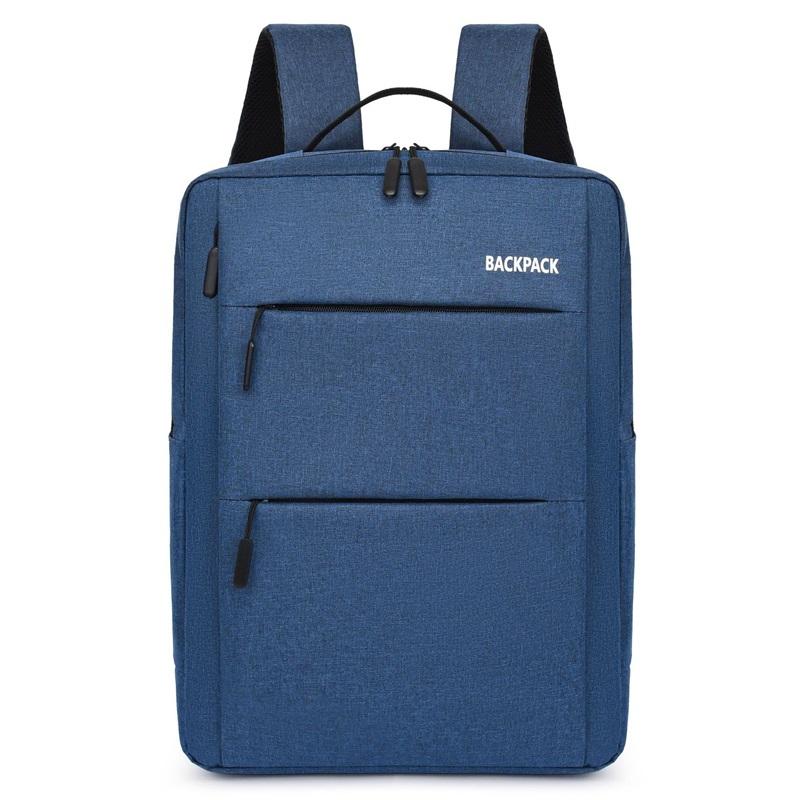 Ny Affärsväska USB Uppladdningsbar Skolväska Resa Vattentät Laptopväska Ryggsäck