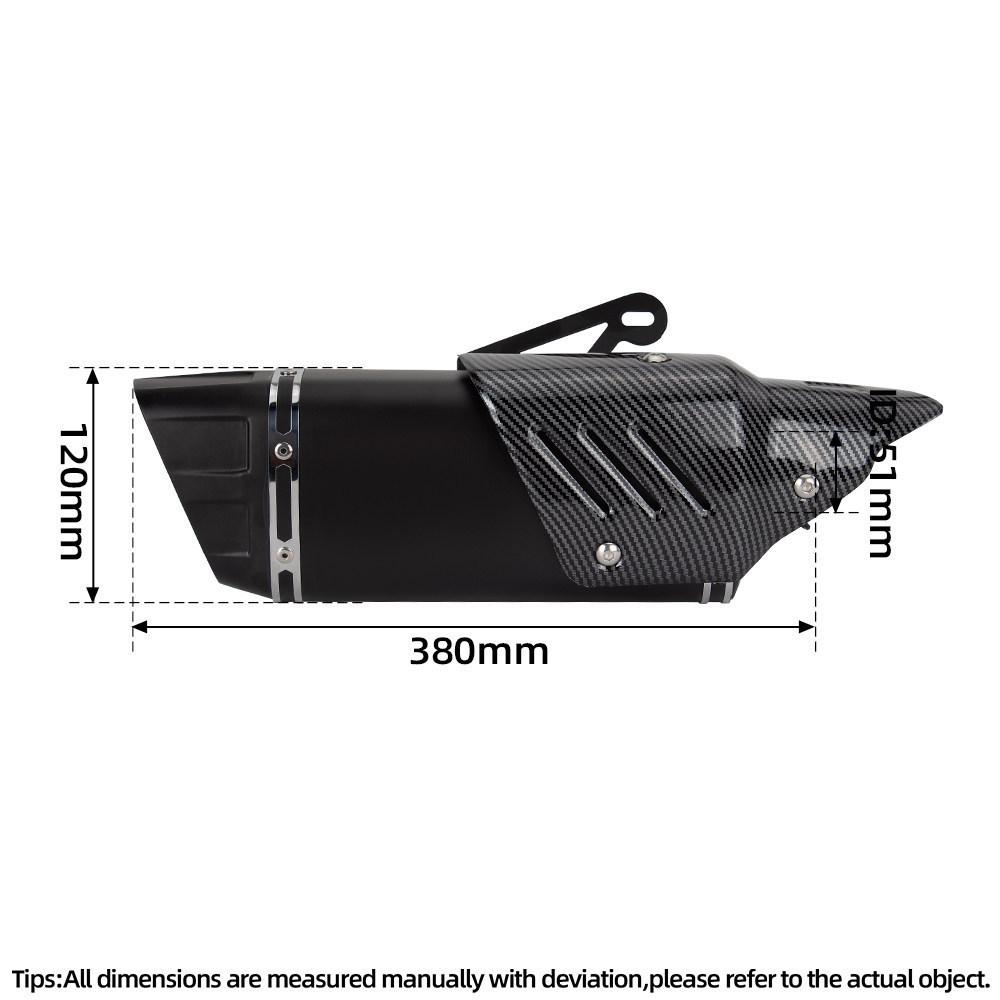 K10 Motorcycle Exhaust, Stainless Steel Backpressure Front for Chunfeng NK250/250SR