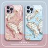 Three-dimensional Oil Painting Wind Butterfly Apple 13promax Mobile Phone Case iPhoneAIRUV Painted Mobile Phone Case