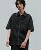 Minav Rockle Half Shirt [Black]