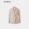Ports Women's Striped Long Sleeve Jacket LQ8J079VFF016